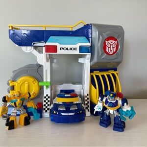 Rescue Bots Police Station Playset